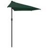 vidaXL Balkon-Sonnenschirm mit Alu-Mast Grün 300x155 cm Produktbild-Vorschau 5