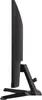 A side view of a black computer monitor on a white background. Produktbild-Vorschau