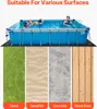 VEVOR Rechteckige Poolunterlage, 3,6 x 7,3 m, Bodenplane Produktbild-Vorschau 6