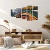 Bild auf Leinwand - Leinwandbild - 5 Teile - £ódŸ Berge Produktbild-Vorschau 7