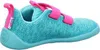 A single blue and pink child's shoe is shown against a white background. Produktbild-Vorschau