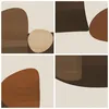 Bilder auf glas - Einteilig - Abstraktion Braun Produktbild-Vorschau 8