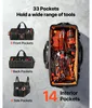 Sac à outils SucceBuy, 51x25x28 cm, sac de rangement avec Voir les images du produit 2