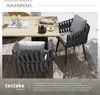Chaise Lugano au design « Rope » avec structure en Voir les images du produit 4