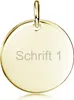MATERIA by Matthias Wagner Gravur Kettenanhänger Silber 925 Produktbild-Vorschau 1