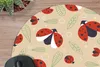 MuchoWow® Mauspad Mousepad Marienkäfer - Blätter - Design Produktbild-Vorschau 2