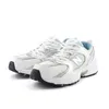 New Balance GR530GB GS Weiß / Blau / Silber - Sneaker - Produktbild-Vorschau 3