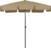vidaXL Plážový slnečník Taupe 200x125 cm Náhľad obrázku produktu 1