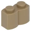 LEGO® 1x2 Steine Palisadensteine Dunkelbeige - 30136 NEU! Produktbild-Vorschau 3