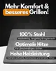 Massiver Grillstahl 54 x 34 cm Produktbild-Vorschau 2
