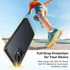 A person running with a phone case in the foreground. Produktbild-Vorschau