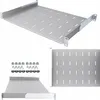 Rack Shelf Regulated 19" 1U, 350mm, Gray Náhľad obrázku produktu 2