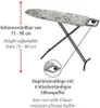 Deska do prasowania Wenko Classic Black 65507100 - 158 x 38 Podgląd zdjęcia produktu 7
