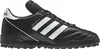 A black Adidas Kaiser 5 Team soccer shoe with white stripes. Produktbild-Vorschau