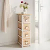 Schmale Kommode Home Holz 4 Schubladen Produktbild-Vorschau 2