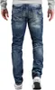 Cipo & Baxx Herren Regular Fit Jeans Stonewashed CD328 Blue Produktbild-Vorschau 4