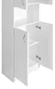 Aqualine Simplex Eco - Armadio 500x1800x300 mm, bianco Anteprima dell’immagine prodotto 3