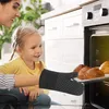 Ofenhandschuhe Topflappen 4er Set, 300℃ Hitzebeständige Produktbild-Vorschau 4