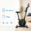 URBOGYM BAY GREEN Heimtrainer – Magnetisches Fitnessbike Produktbild-Vorschau 2