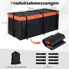 COSTWAY Coffre arrière 550 L pour attelage de remorque, Voir les images du produit 3