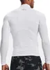 Under Armour Cg Armor Comp T-Shirt Mock-Weiß Produktbild-Vorschau 13