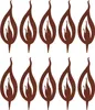 UNUS Gartenstecker Flammen 10er-Set, Gartendeko Produktbild-Vorschau 1