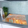 Spritzschutz Herdabdeckplatte Schneidebrett aus Glas Produktbild-Vorschau 2