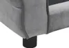 vidaXL Canapé pour chien Gris 72x45x30 cm Peluche Voir les images du produit 12