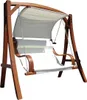 Design Hollywoodschaukel MERU HM101 aus Holz Lärche inkl. Produktbild-Vorschau 1