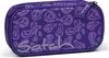 A purple pencil case with a smiley face pattern. Náhled obrázku produktu