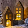 Laternenhaus Windlicht Kerzenhalter Rostoptik Haus Metall Produktbild-Vorschau 3