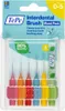 TePe MIX-Pinsel /0,4 mm-0,8 mm/ 6 Stk. Produktbild-Vorschau 1
