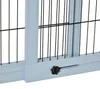 PawHut Hunde Absperrgitter aus Holz, Ausziehbares Produktbild-Vorschau 9