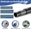 Jopassy Rohrreinigungsschlauch Set 10M, mit Düsen starr + Produktbild-Vorschau 6