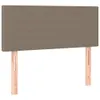 Boxspringbett mit Matratze Taupe 100x200 cm Stoff Produktbild-Vorschau 5