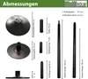 Pole Dance Tanzstange schwarz 231 - 274 cm Ø 45 mm Produktbild-Vorschau 7
