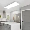 A modern kitchen with a large LED panel light on the ceiling. Anteprima dell’immagine prodotto