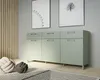 Sideboard >SILBA< in (Salbei grün), 3 Türen, 3 Voir les images du produit 1