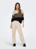 ONLY Leopardenmuster Pullover mit Rundhals im Colorblock Produktbild-Vorschau 4