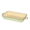 Riess Pánev na smažení 37/22 cm Pastelově zelený smalt Náhled obrázku produktu 1