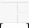 vidaXL Badschrank Weiß 65x33x60 cm Holzwerkstoff Produktbild-Vorschau 7