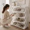 Libreria, scaffale per scarpe, scaffale per il soggiorno, Anteprima dell’immagine prodotto 4