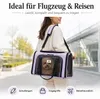 Verco Pawbloom Hundetragetasche Katzentragetasche faltbar Produktbild-Vorschau 5