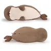 Plüsch Robbe 70 cm – Kuscheltier Robbe Kissen weich Braun Produktbild-Vorschau 9