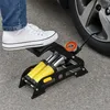 2-Zylinder Fußpumpe mit Manometer Tretluftpumpe Produktbild-Vorschau 13