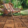 20er Set Holzfliesen, Akazie natur, LxB 30x30 cm Produktbild-Vorschau 3