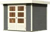 Karibu Gartenhaus Gerätehaus Askola 3 terragrau 242x217x211 Produktbild-Vorschau 1