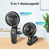 Handventilator, tragbarer Handventilator mit Akku, Produktbild-Vorschau 3
