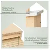 WILDLIFE HOME Fledermauskasten Natur - Fertig Montiert aus Produktbild-Vorschau 4