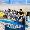 SUN NINJA Strandzelt mit UPF50+ - Sonnenschutz Strand Produktbild-Vorschau 8